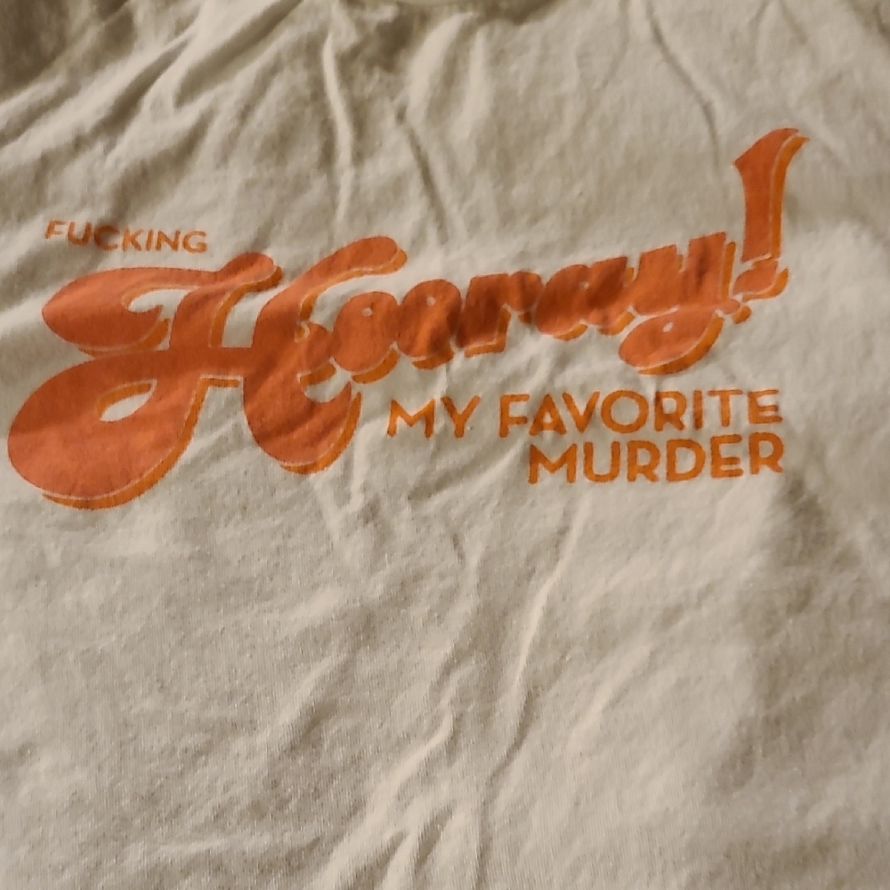 Bella Canvas Cream Tee with Orange Print